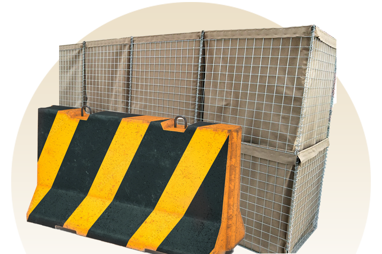 HESCO & Jersey Barriers